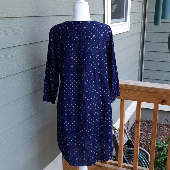 Old Navy Womens SP Blue and White Dress - Picture 3 of 9